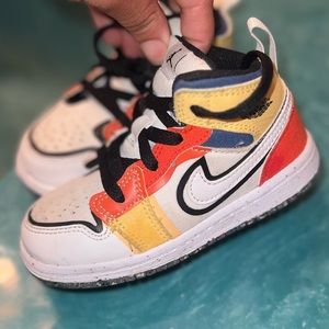 Jordan Toddler Air Jordan 1 Mid SE Basketball Shoes